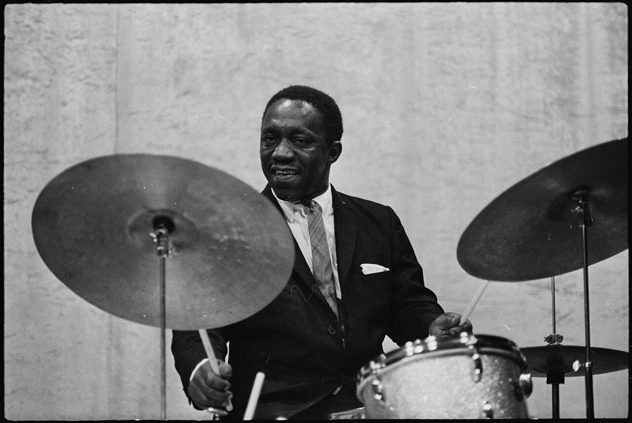 Retrato de Art Blakey