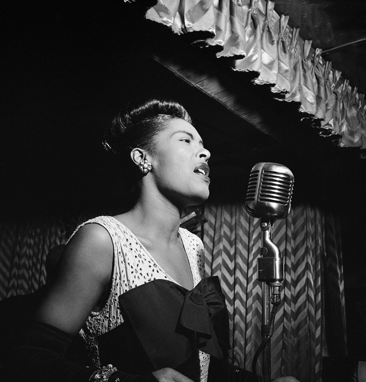 Retrato de Billie Holiday
