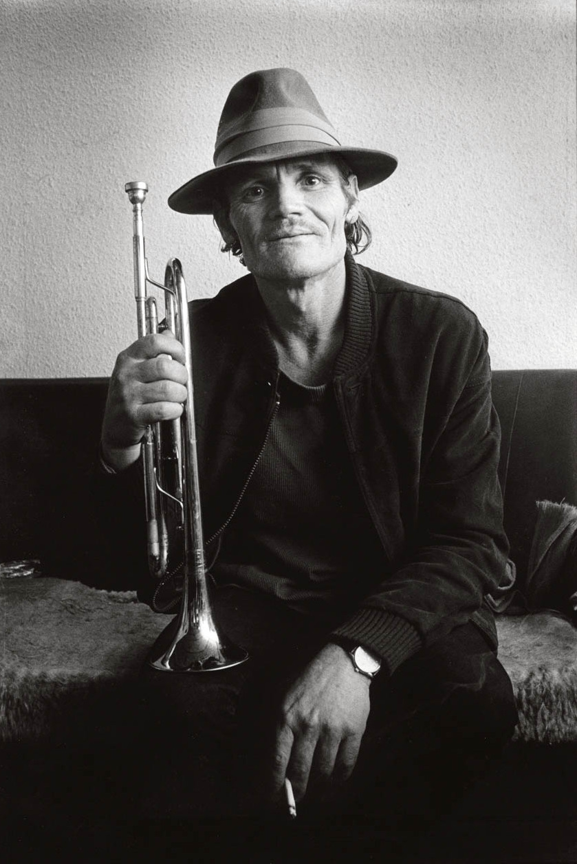 Retrato de Chet Baker