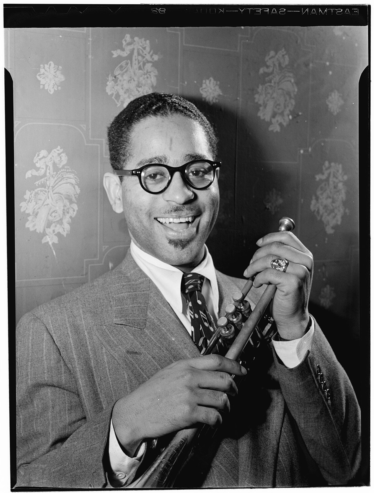 Retrato de Dizzy Gillespie