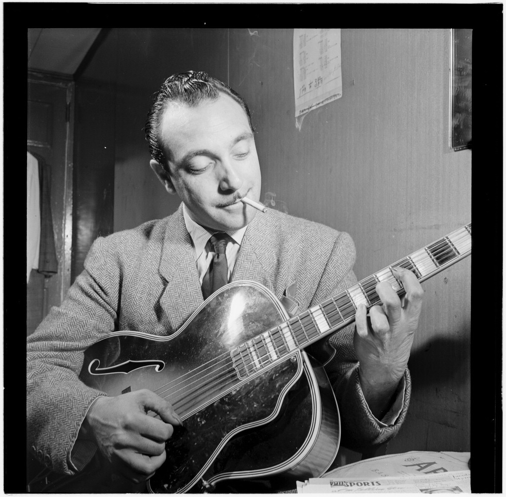 Retrato de Django Reinhardt