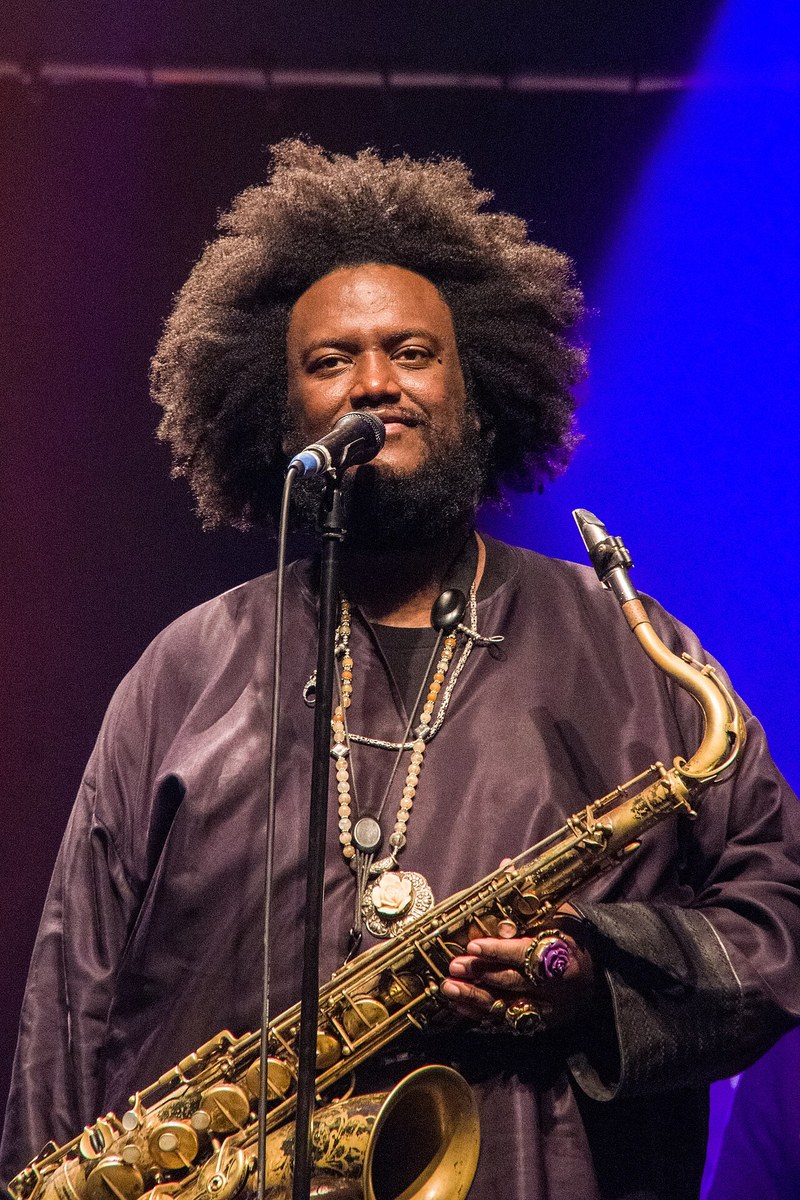 Retrato de Kamasi Washington