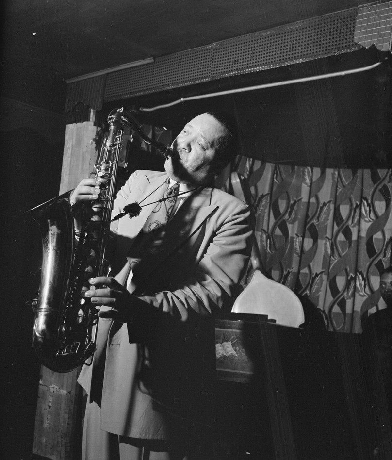 Retrato de Lester Young