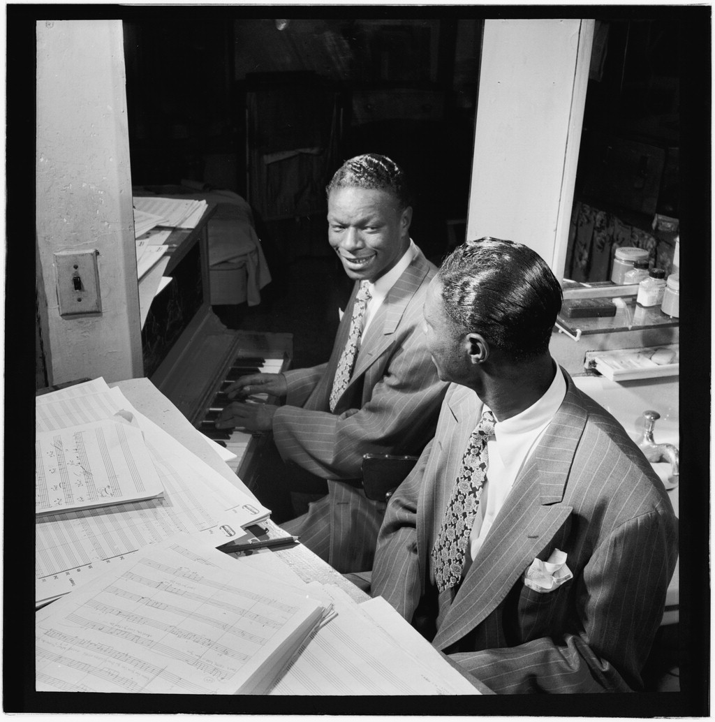 Retrato de Nat King Cole
