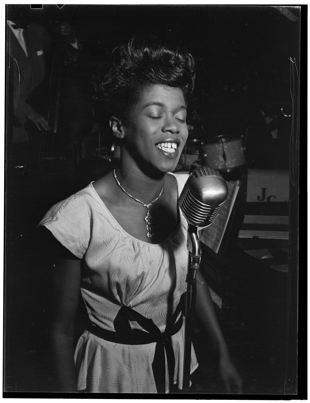 Retrato de Sarah Vaughan