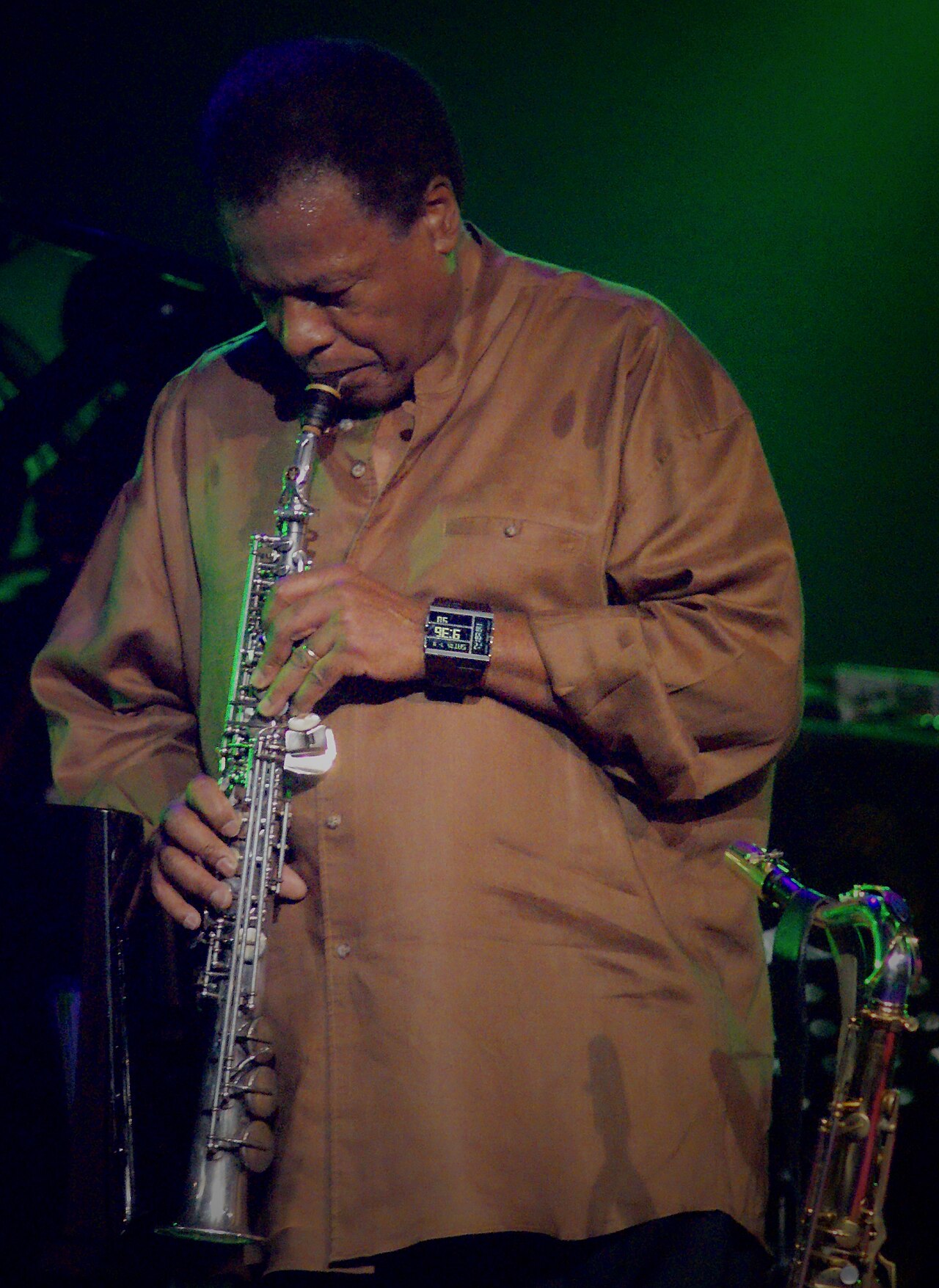 Retrato de Wayne Shorter