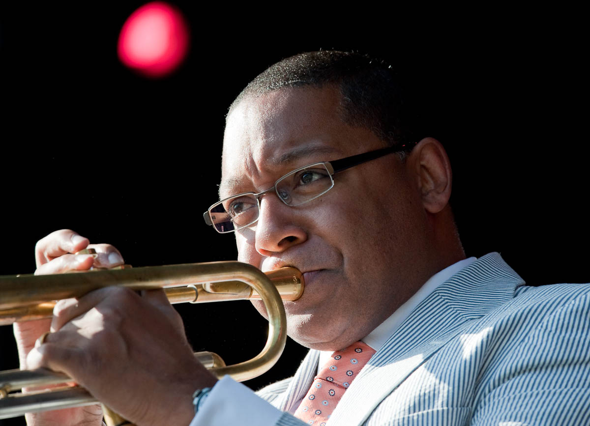 Retrato de Wynton Marsalis